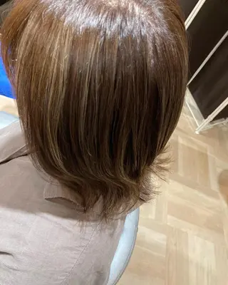 カラー 髪質改善/透明感 カラー/内藤有須加のヘアスタイル
