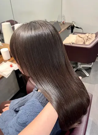 ロング パーマ 透明感カラー🫧/ 目黒/ Reinaのヘアスタイル