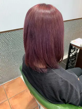 ミディアム カラーリスト菅澤 岳のヘアスタイル