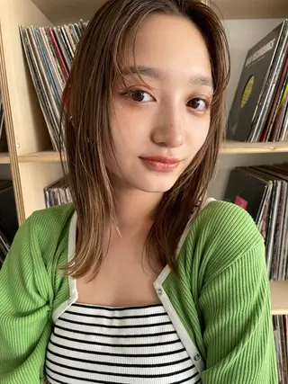 ミディアム YUNA★ メンズパーマのヘアスタイル