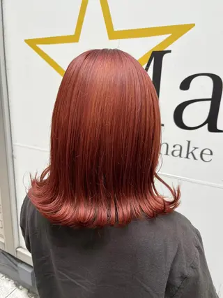 ミディアム カラー ヘアアレンジ 🍓後藤 はるな🍓のヘアスタイル