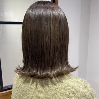 ミディアム スパニスト おおつかちなつのヘアスタイル