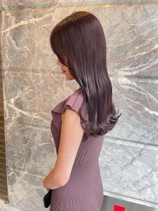 ロング カラー 髪質改善will hairdesignのヘアスタイル