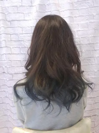 ロング 増田 龍太のヘアスタイル