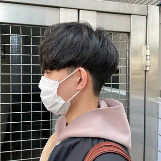 ショート メンズ 【メンズ縮毛矯正】 田中秀斗のヘアスタイル