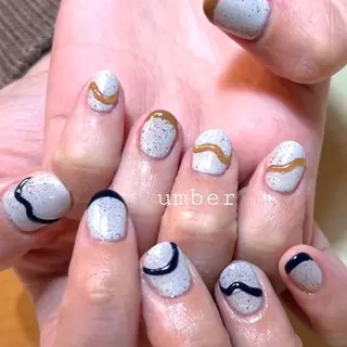 ネイル umber 三茶1分のネイルデザイン