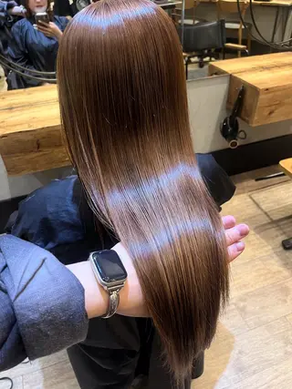 ロング 新宿/カット/ 縮毛矯正/かずまのヘアスタイル