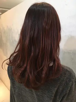 ロング カラー sato manamiのヘアスタイル