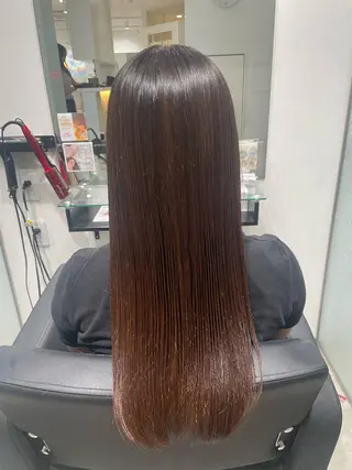 ロング パーマ Mizuki/府中/ 艶感ハイトーン🌟のヘアスタイル