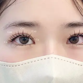 マツエク・マツパ h.plus staffのマツエク・マツパデザイン