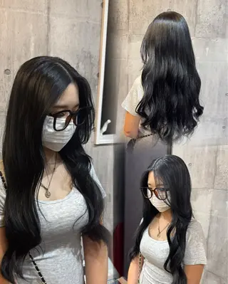 ロング 矢野 夢果のヘアスタイル