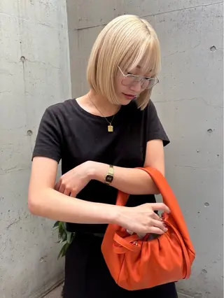 ショート カラー ✩似合わせカラー /レイヤー✩momoのヘアスタイル