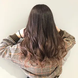 ロング カラー ヘアアレンジ 吉野 優子のマツエク・マツパデザイン