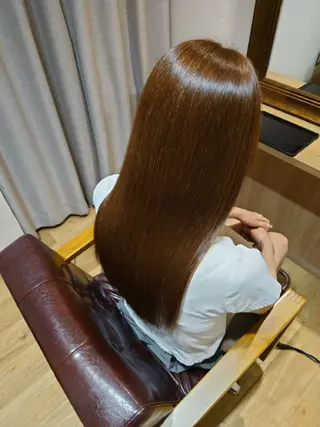 ロング youres センター南所属・今満 精二のヘアスタイル