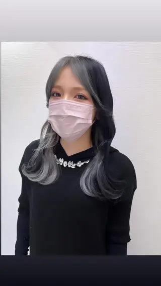 セミロング 韓国ヘア🇰🇷 RYOTAのヘアスタイル