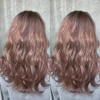 ロング カラー 🌈艶ハイトーン🌈 心を込めます🤝涼介のヘアスタイル