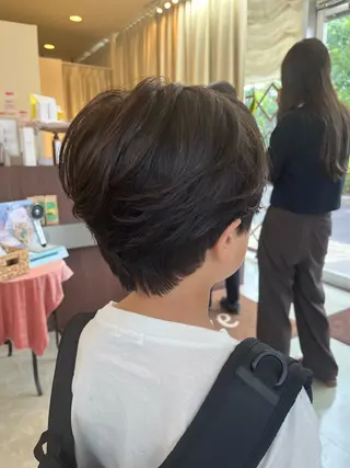 ショート パーマ メンズ AROH men's cut&men's perm 船橋店所属・🧊メンズ特化🧊 高木航希のヘアスタイル