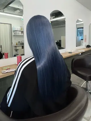 ロング カラー ハイトーン/透明感 カラー🌿KANTAのヘアスタイル