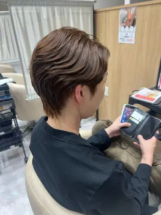 パーマ メンズ 野方 心愛のヘアスタイル