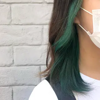ミディアム カラー 🌐👽フクイ キララ🌎💎のヘアスタイル