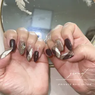 ネイル Garnet nailのネイルデザイン