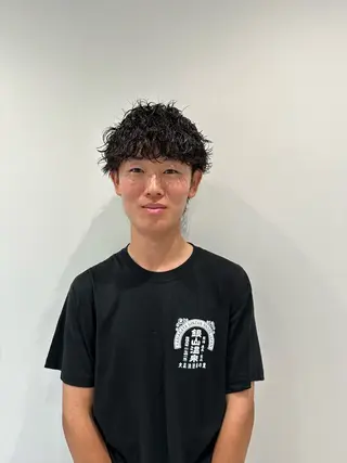 ショート パーマ メンズ メンズパーマ/ スパイキー/神田正紀のヘアスタイル