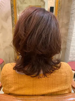 ミディアム granew*所属・sakamoto sayaのヘアスタイル