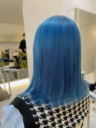 ミディアム カラー 柴田泰秀sotti. 髪質改善/ブリーチのヘアスタイル