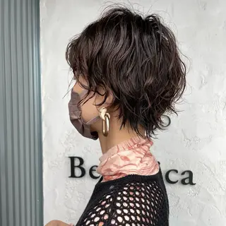 ショート パーマ Beronica所属・beronica ベロニカのヘアスタイル