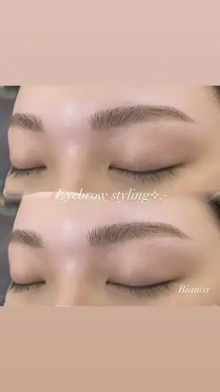 アイブロウ Bianca 荻窪 RINAのマツエク・マツパデザイン