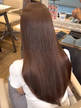 ロング カラー 髪質改善/レイヤー/ 艶髪🎀ayaneのヘアスタイル