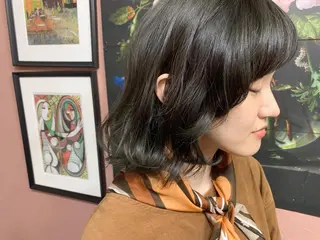 ミディアム カラー サダハルカ |chouetteのヘアスタイル