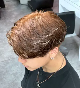 カラー メンズ ♠️韓国風推し hana♠️のヘアスタイル