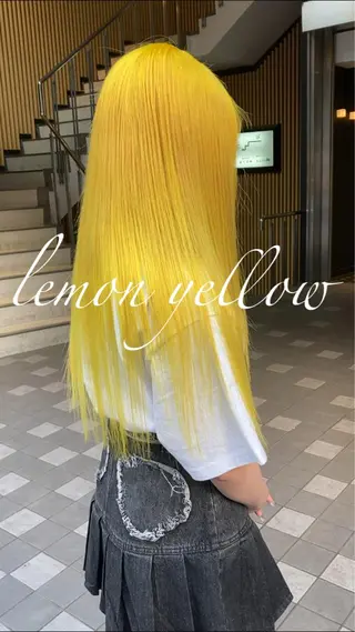 ロング カラー Selenehair 三条本店のヘアスタイル