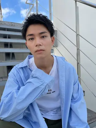 ショート メンズ mee.urawa所属・似合わせショート×透 明感/やじまたかしのヘアスタイル