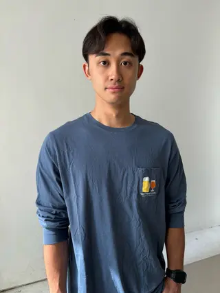 ショート メンズ men's/perm colorDaijuのヘアスタイル