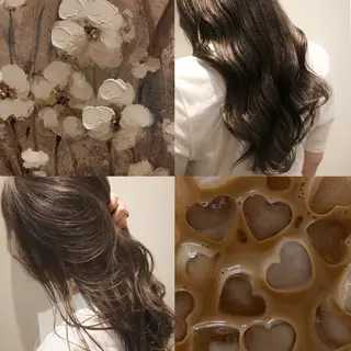 ロング miyu/ハイライト 🔆/透明感カラーのヘアスタイル