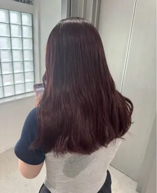 ロング miku/ラベンダー 透明感カラー🪻❤︎のヘアスタイル