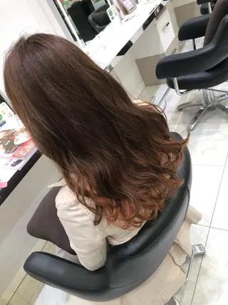 セミロング 岸 保奈美のヘアスタイル