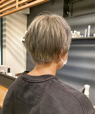 ショート カラー 暖色艶カラー♥️ nagi♥️のヘアスタイル