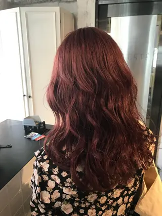 カラー ヘアアレンジ 悩み解決/艶髪/ LISAのヘアスタイル