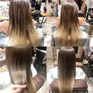 CHIHO💚羽エク /マツエクのヘアスタイル