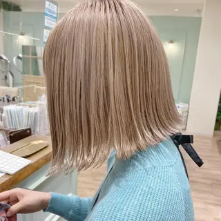 ショート カラー ボブとパーマの達人 美容室難民の方は是非のヘアスタイル