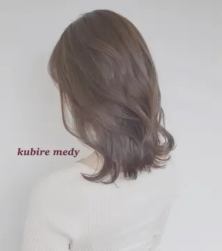 ミディアム カラー ヘアアレンジ topstylist 芳賀みなみのヘアスタイル