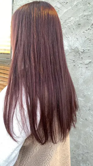 ロング カラー 小畑 杏実のヘアスタイル