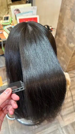 ミディアム La fith hair glow 中百舌鳥店所属・施術モデル様募集中 たいせいのヘアスタイル