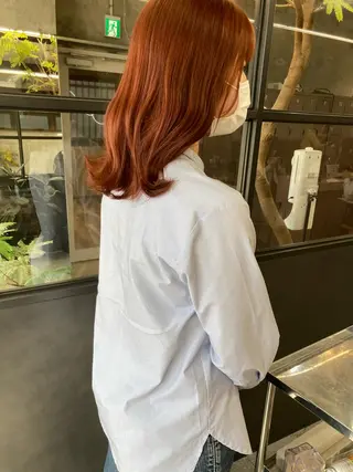 ミディアム カラー 小木曽智美 /ボブ/ショートのヘアスタイル