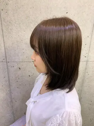 ミディアム カラー ラニティック所属・田辺 東陽のヘアスタイル