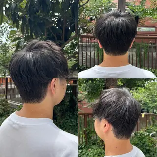 ショート メンズ ⭐️口コミ5.0⭐️ 当日予約可能👌🏼のヘアスタイル