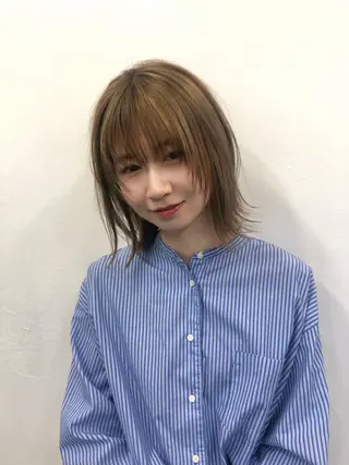 ミディアム KOCHAB所属・KOCHAB 中村穂風のヘアスタイル